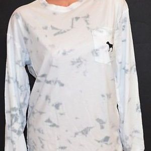 Victoria Secret Pink long sleeved tie-dye tee